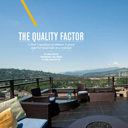 Vancouver Home Magazine - Feature Home 2014