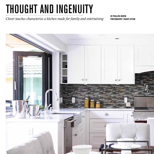 Vancouver Home Magazine - Feature Kitchen 2014