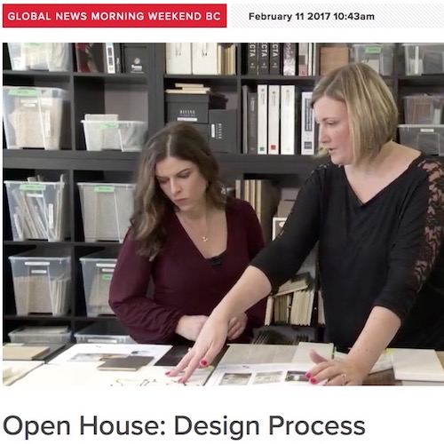 Global News - Open House; Design Process