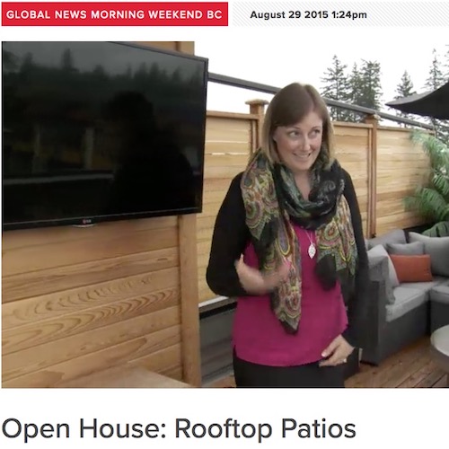 Global News - Open House; Rooftop Patios