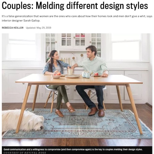 Vancouver Sun - Couples Melding Design 2019
