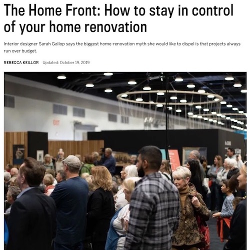 Vancouver Sun - How to Stay in Control 2019
